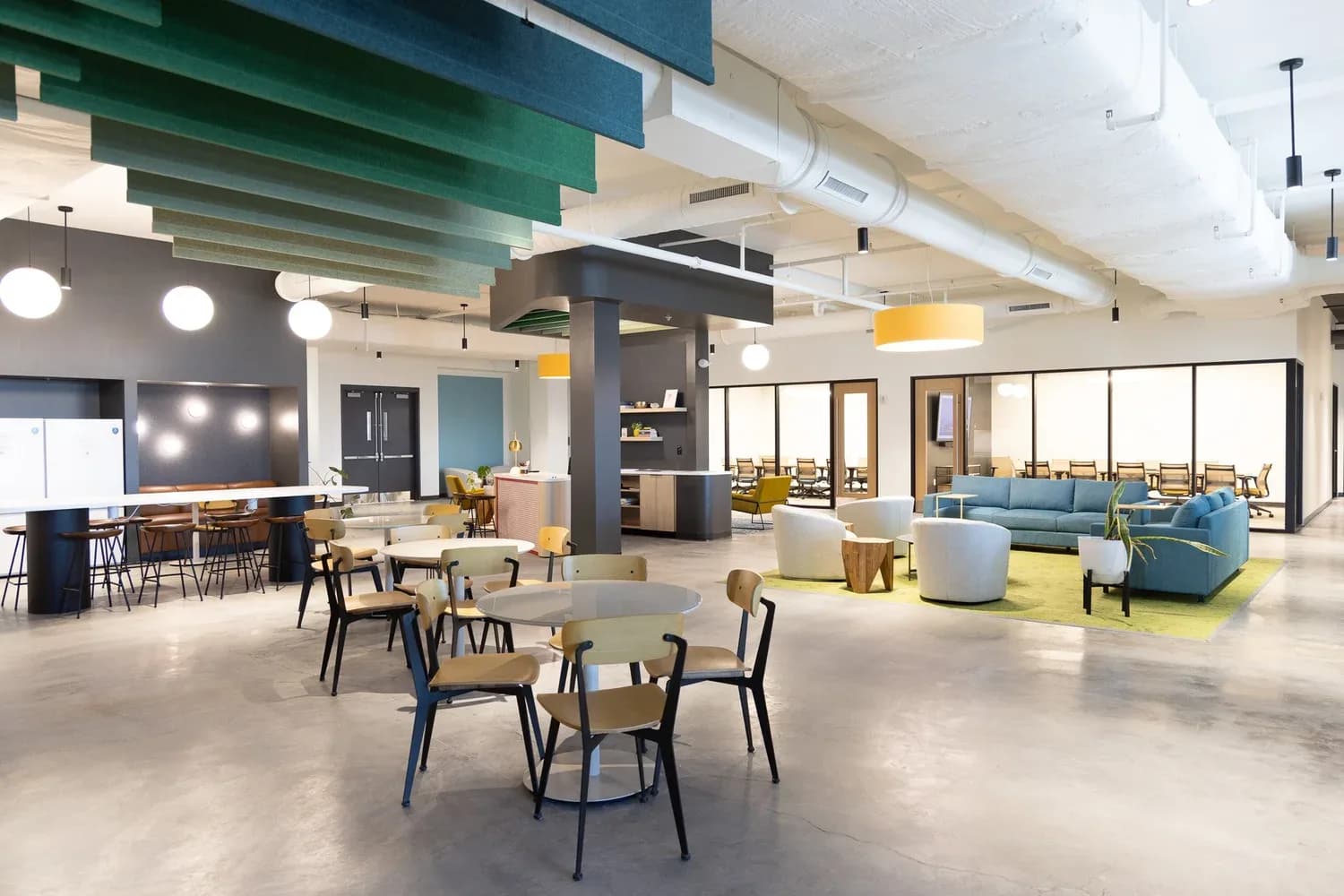 Genuine work coworking area